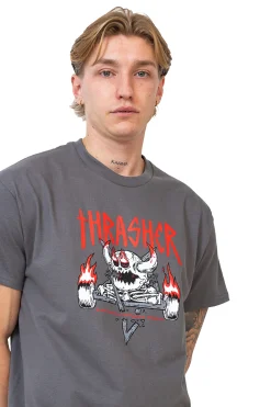 Outlet Koszulka Thrasher x Toy Machine Monster-Gram Thrasher X Toy Machine|T-shirty
