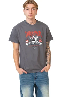 Outlet Koszulka Thrasher x Toy Machine Monster-Gram Thrasher X Toy Machine|T-shirty