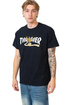 Clearance Koszulka Thrasher x Toy Machine Pyramid Thrasher X Toy Machine|T-shirty