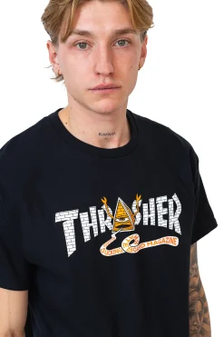 Clearance Koszulka Thrasher x Toy Machine Pyramid Thrasher X Toy Machine|T-shirty