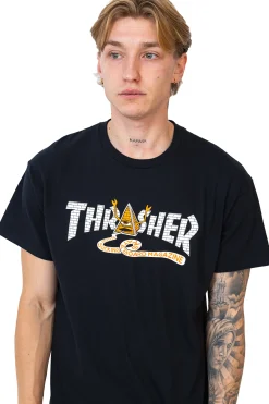 Clearance Koszulka Thrasher x Toy Machine Pyramid Thrasher X Toy Machine|T-shirty