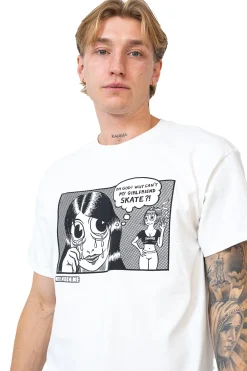 New Koszulka Thrasher x Toy Machine Girlfriend Thrasher X Toy Machine|T-shirty