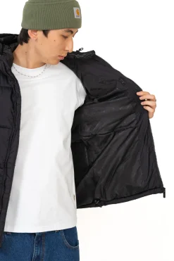 New Kurtka Zimowa Puff Mini Logo Hoodie Zimowe