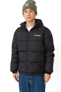 New Kurtka Zimowa Puff Mini Logo Hoodie Zimowe