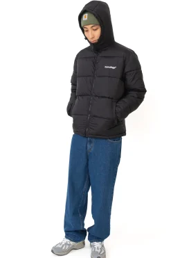 New Kurtka Zimowa Puff Mini Logo Hoodie Zimowe