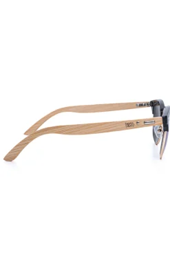 Hot Okulary Bamboo Slick Okulary Przeciwsłoneczne
