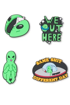 Hot Przypinki Do Butów We Out Here 4 Pak Przypinki|Inne