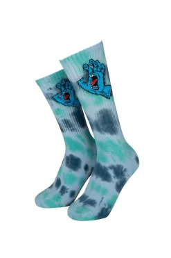 Outlet Skarpety Santa Cruz Screaming Hand Tie Dye Skarpety