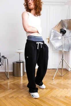 Outlet Spodnie dresowe Mini Logo Spodnie Dresowe|Spodnie Materiałowe