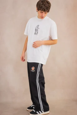 Sale Spodnie dresowe Flared Emblem Spodnie Dresowe|Spodnie Materiałowe