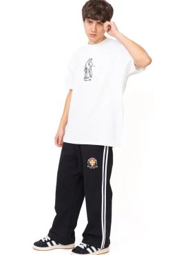 Sale Spodnie dresowe Flared Emblem Spodnie Dresowe|Spodnie Materiałowe