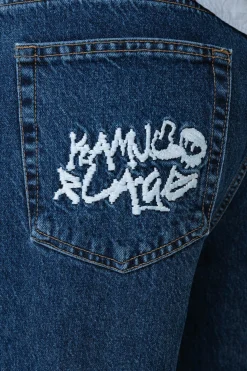 Best Spodnie Biggie Blurry Spodnie Baggy|Jeansy