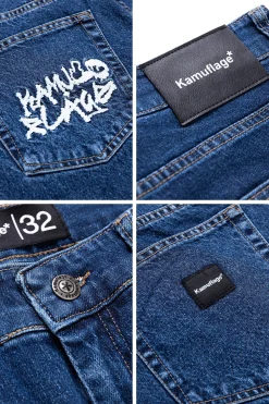 Best Spodnie Biggie Blurry Spodnie Baggy|Jeansy