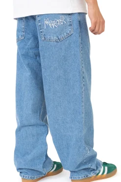 Online Spodnie Loose Brush Spodnie Baggy|Jeansy