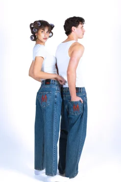 Sale Spodnie Monument Spodnie Baggy|Jeansy