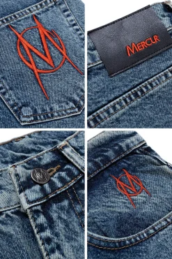 Sale Spodnie Monument Spodnie Baggy|Jeansy