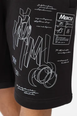 Hot Szorty Blueprint Szorty Materiałowe