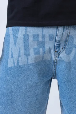 Clearance Szorty Loose Box Szorty Jeansowe|Jorts