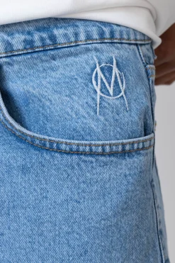 New Szorty Loose Monument Szorty Jeansowe|Jorts