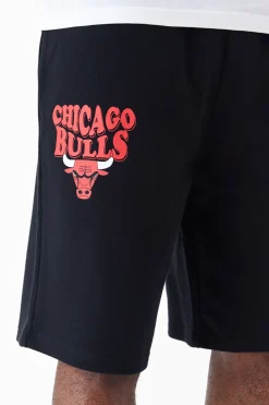 New Szorty New Era Chicago Bulls NBA Script Oversized Szorty Materiałowe